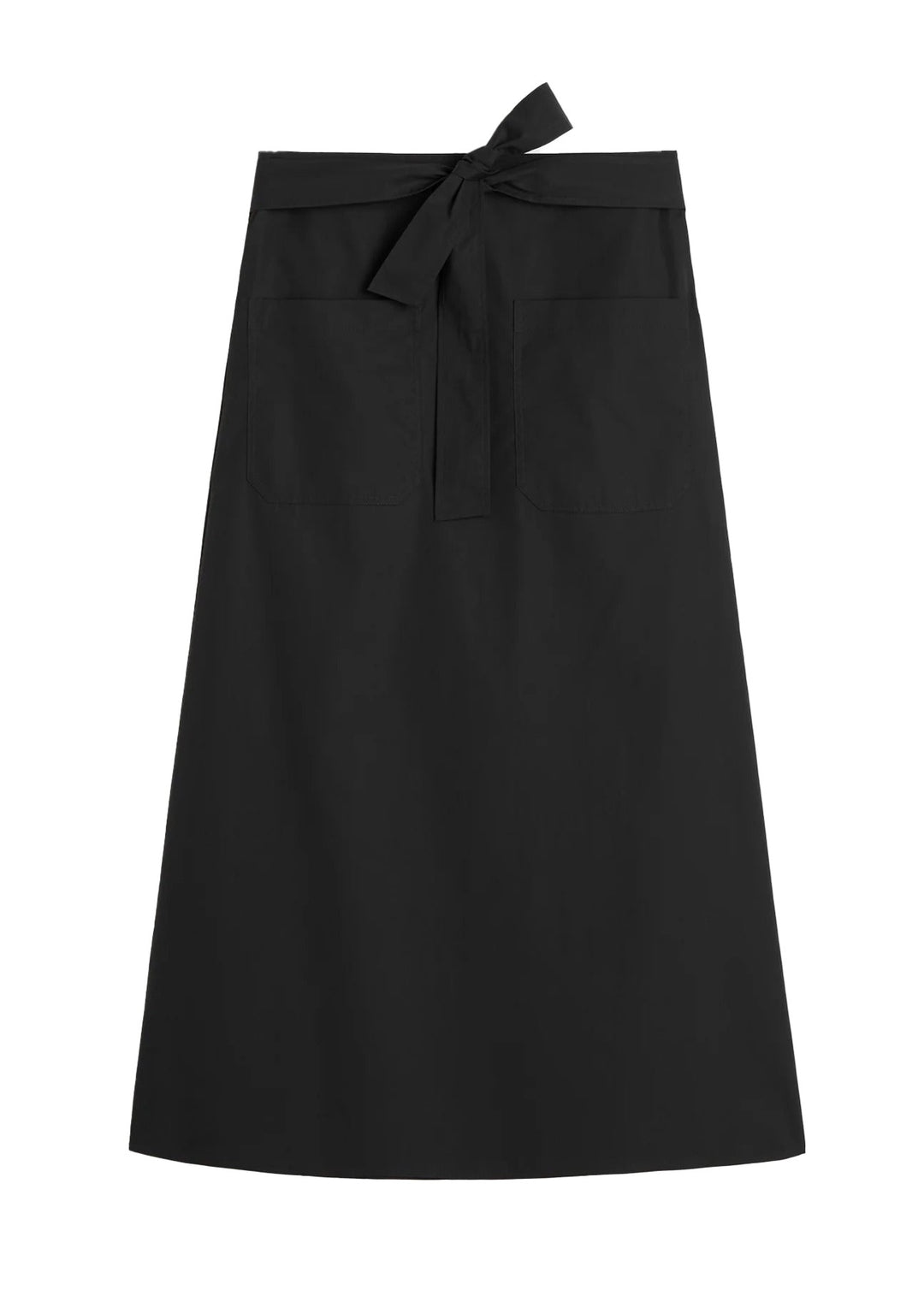 Tie-Waist Cotton Skirt
