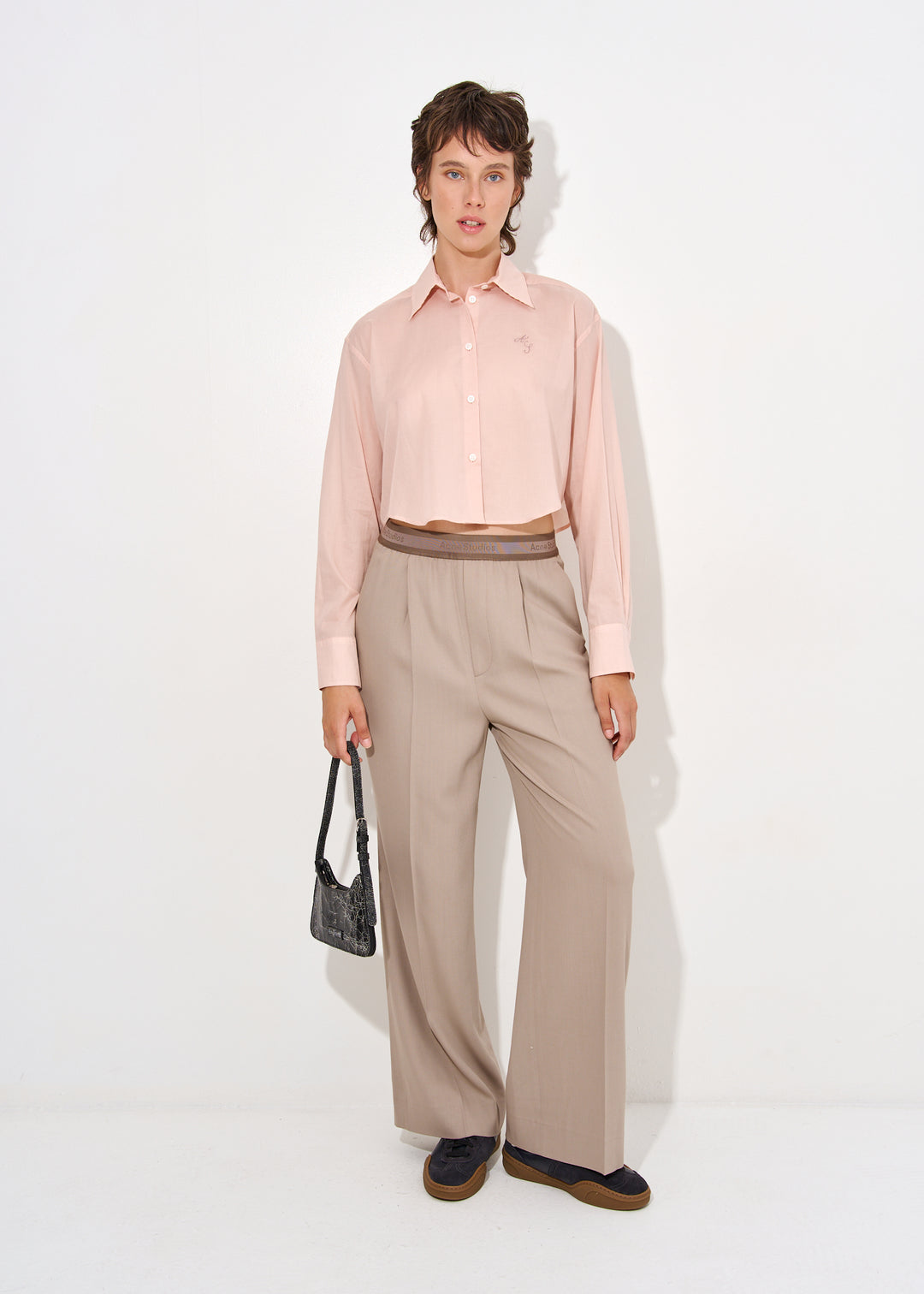 Relaxed fit trousers