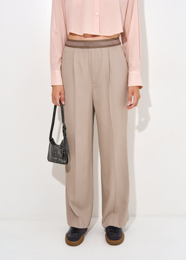 Relaxed fit trousers