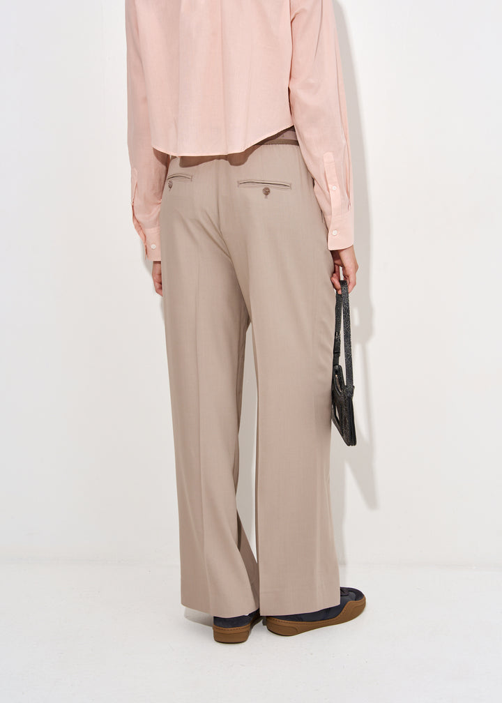 Relaxed fit trousers