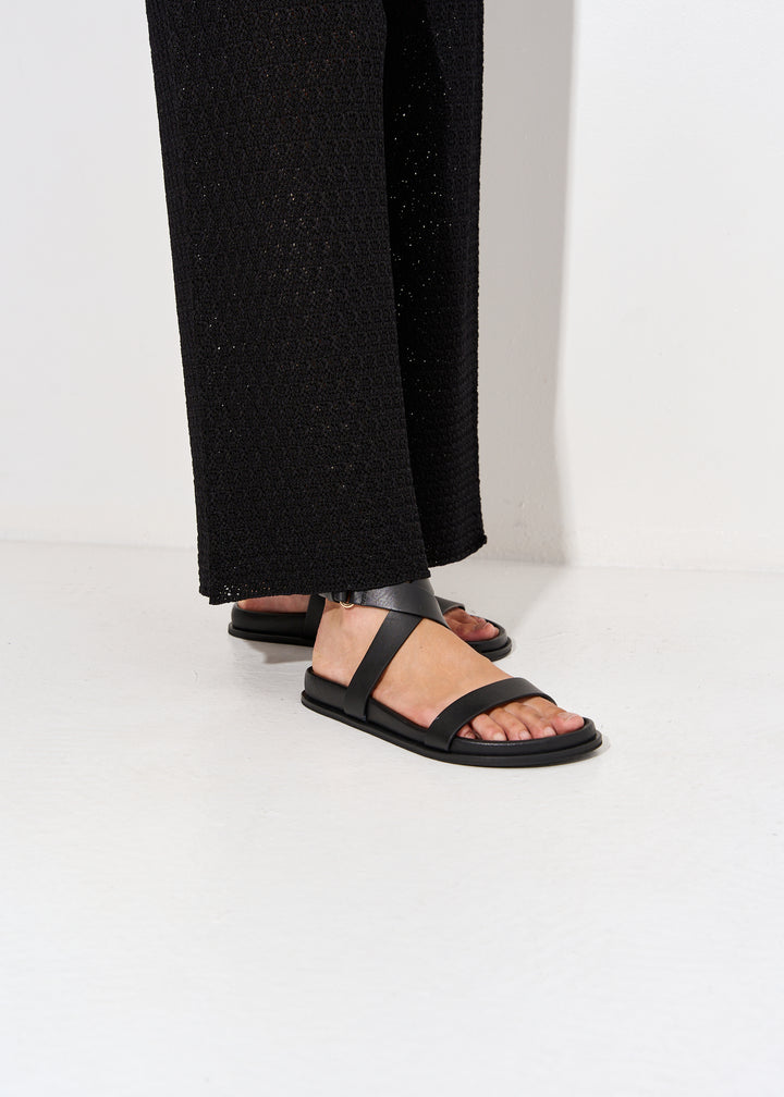 The Leather Chunky Sandal