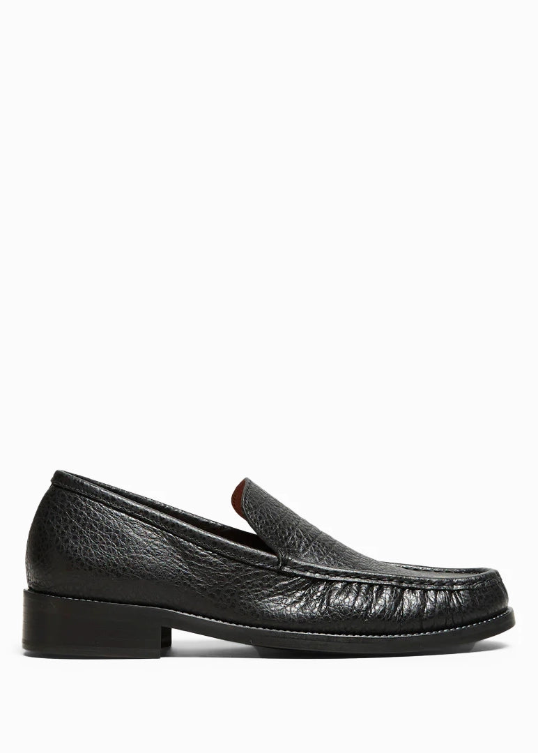Leather loafers