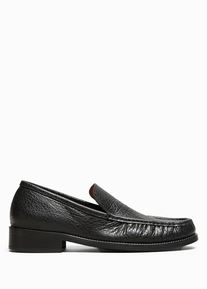 Leather loafers