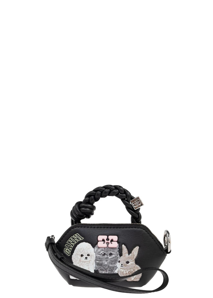 Ganni Bou Bag Nano Animals