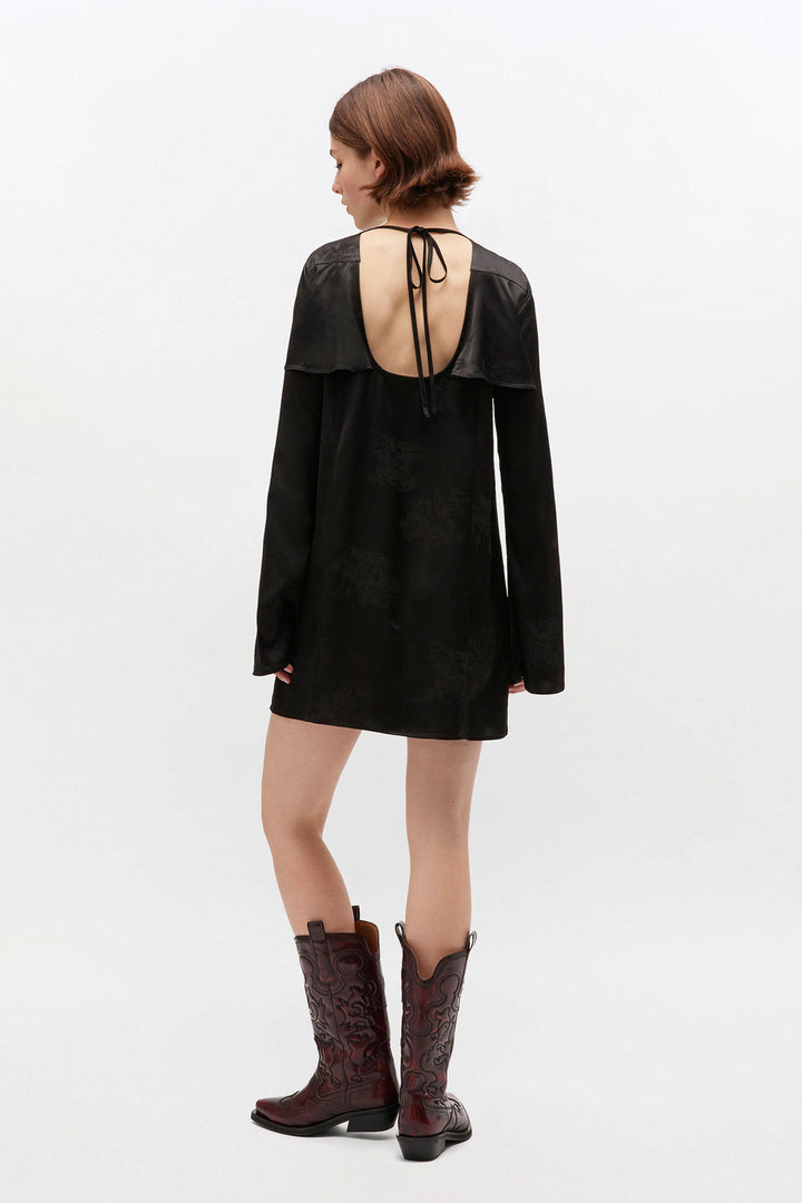 Jacquard Mini Ruffle DRESS