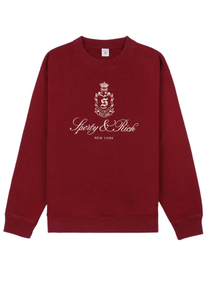 Vendome Embroidered Crewneck