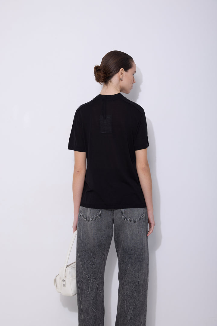 KNIT T SHIRT