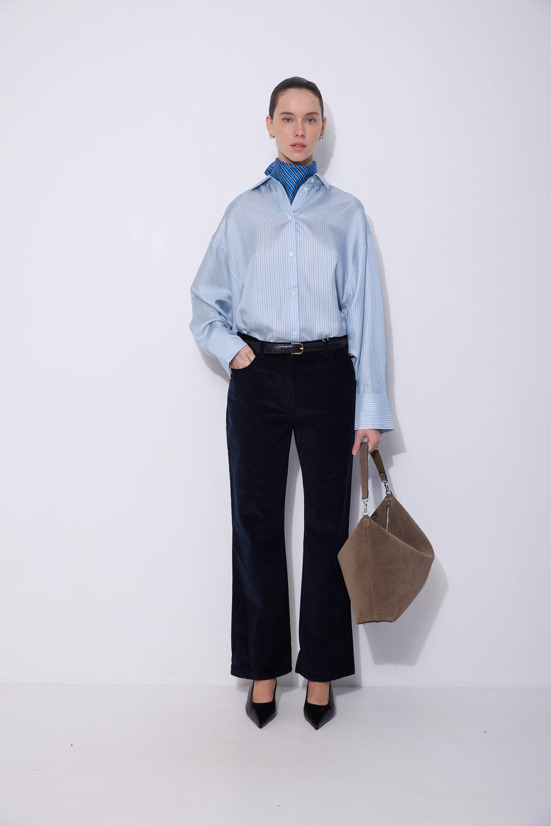 Straight Cord Trousers