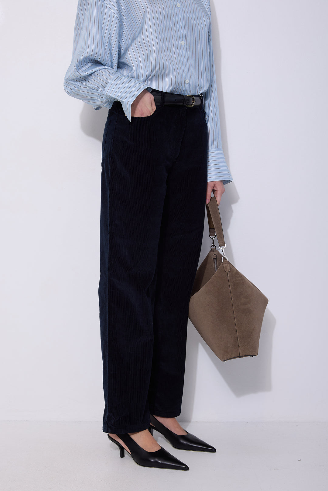 Straight Cord Trousers