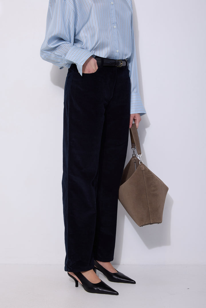 Straight Cord Trousers
