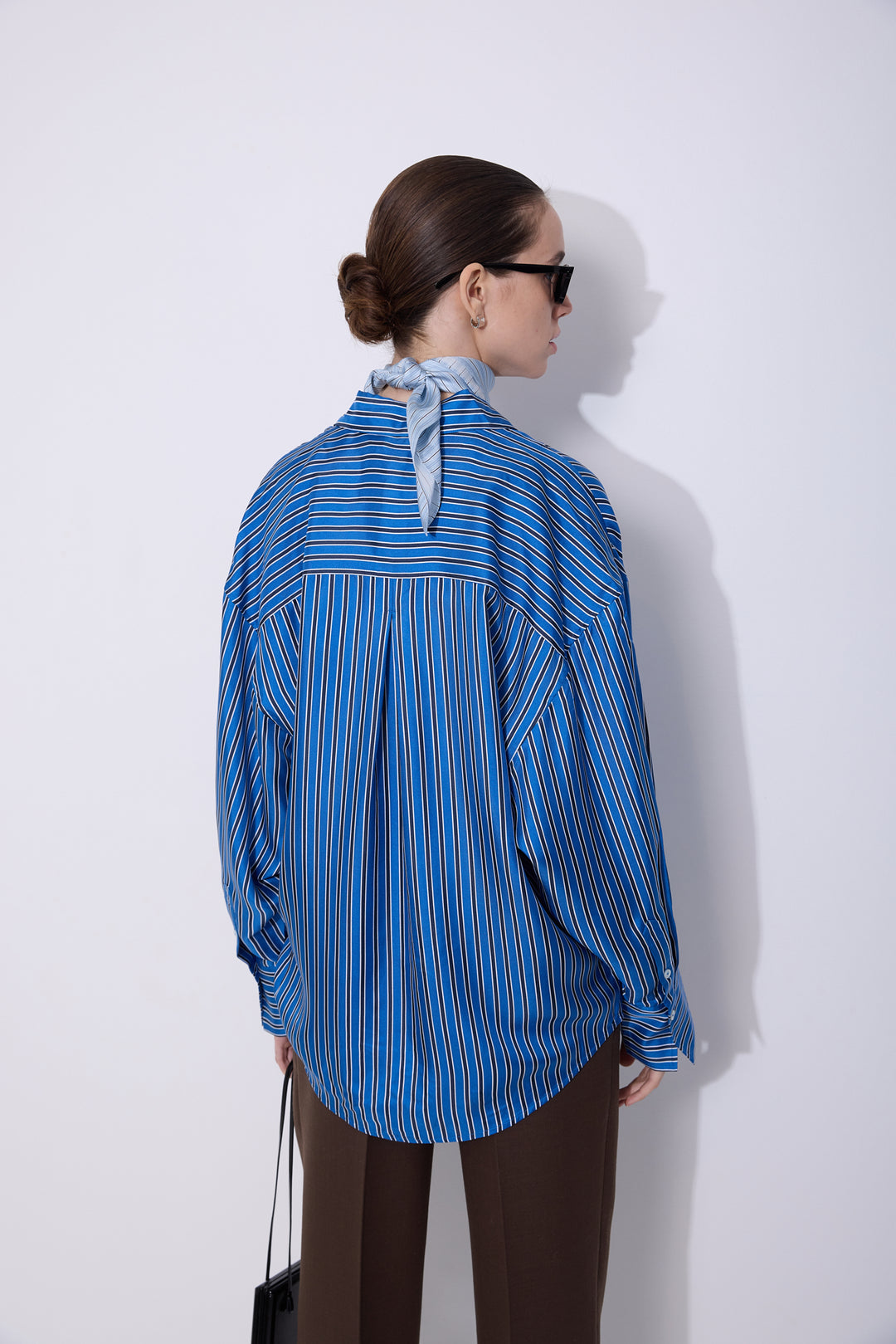 Oversized Striped Shirt