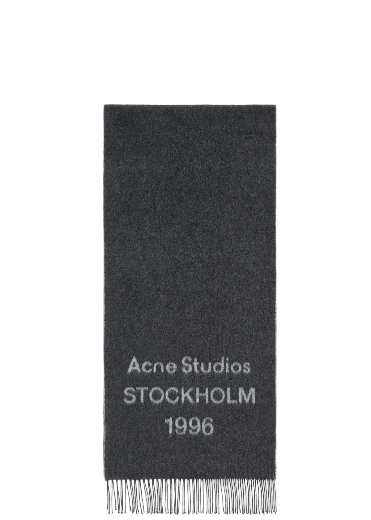Wool Logo Scarf - Wide