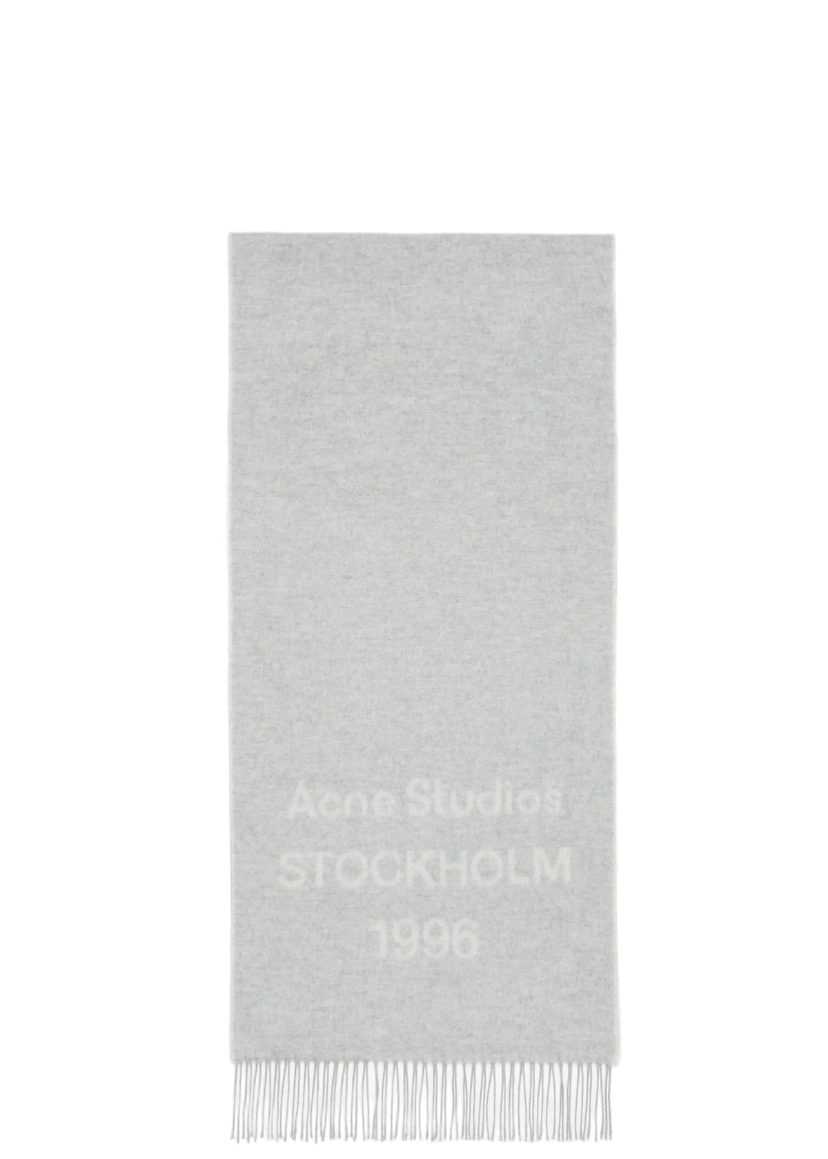 Wool Logo Scarf - Wide