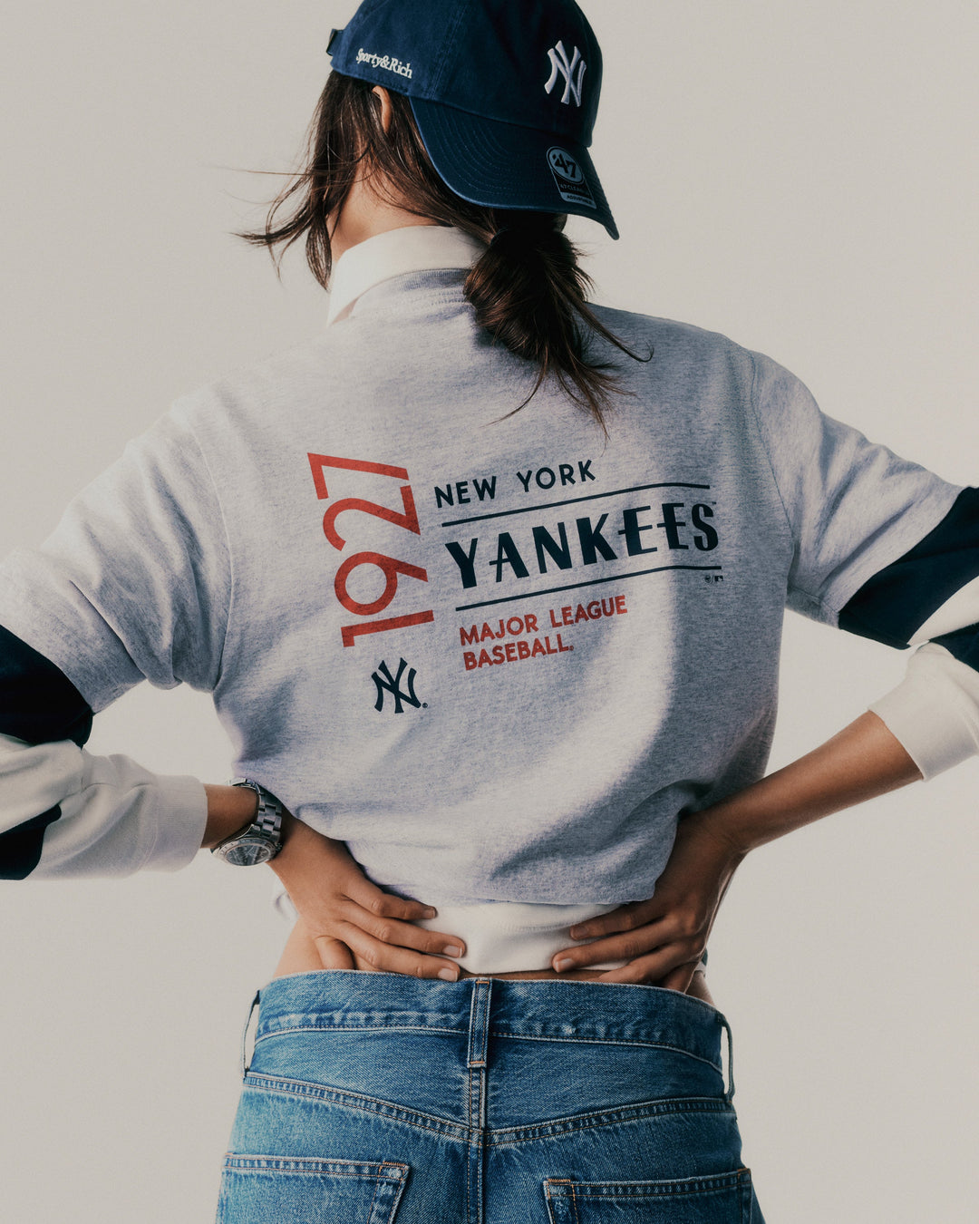 Yankees Serif Hat