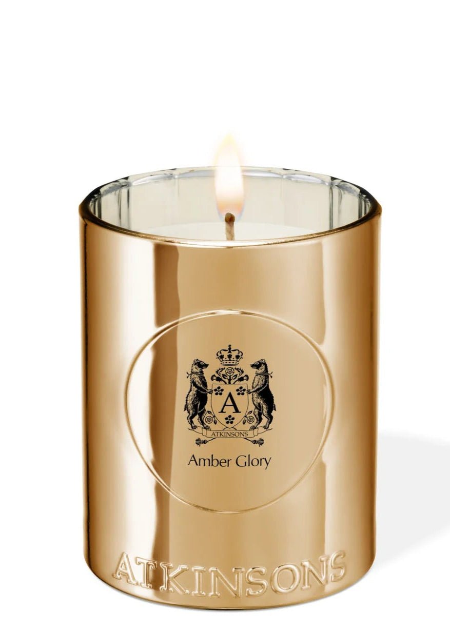 ATKINSONS | AMBER GLORY CANDLE | Home & Living