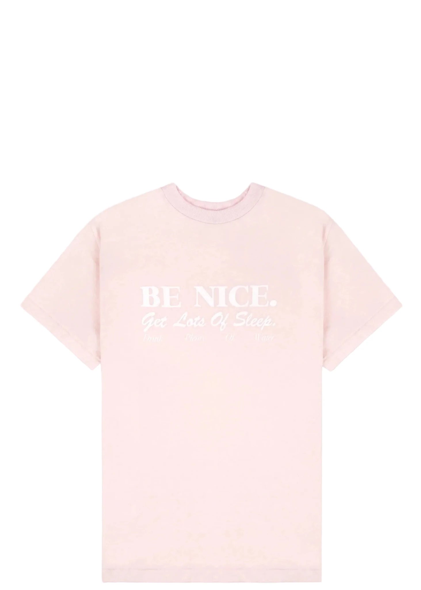 SPORTY & RICH | Be Nice Essential Tee | Tops