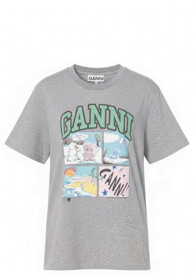 GANNI | Bear Comic Teddy | T-Shirts