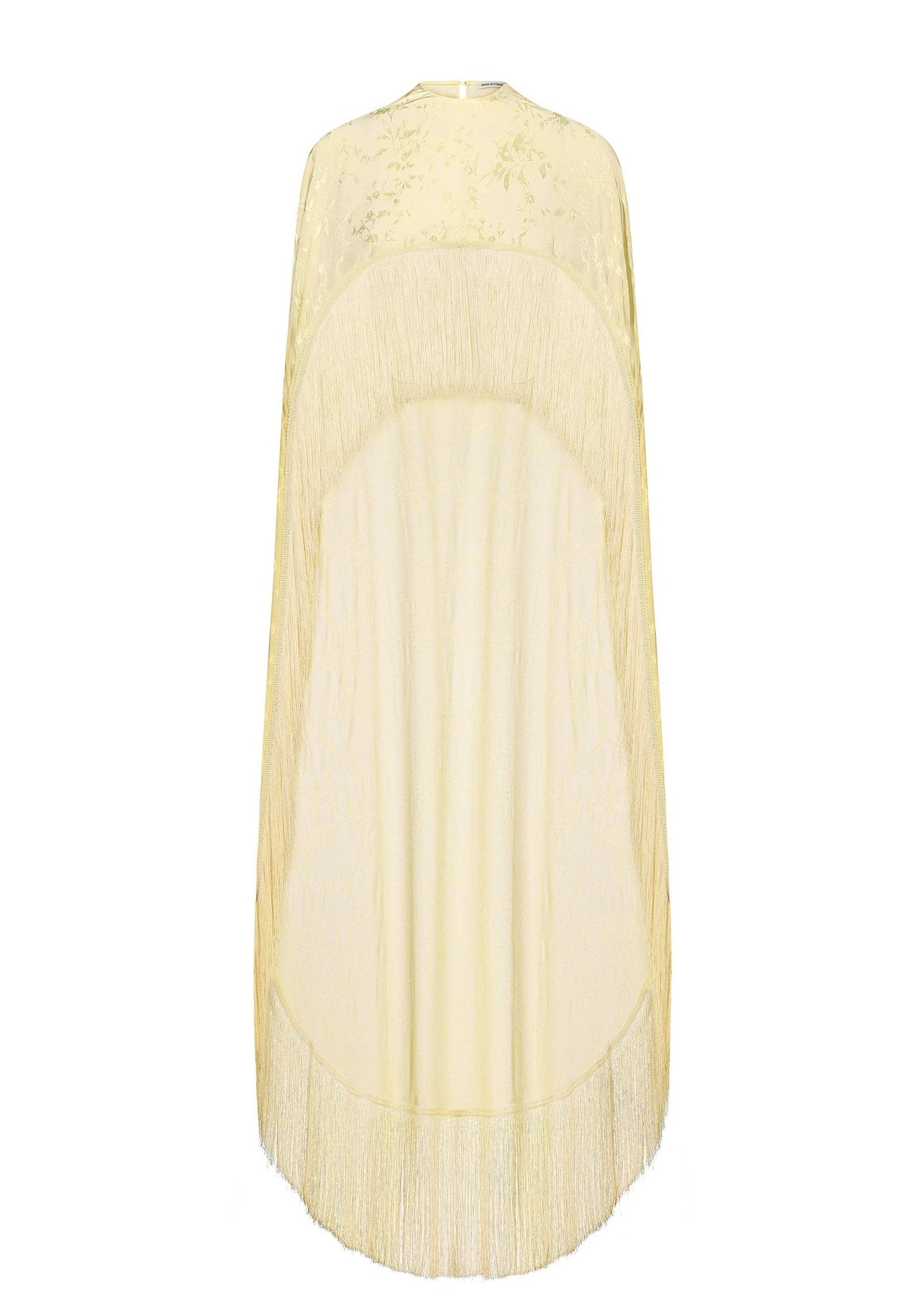 ANNA OCTOBER | Bernice Fringed Cape | Tops