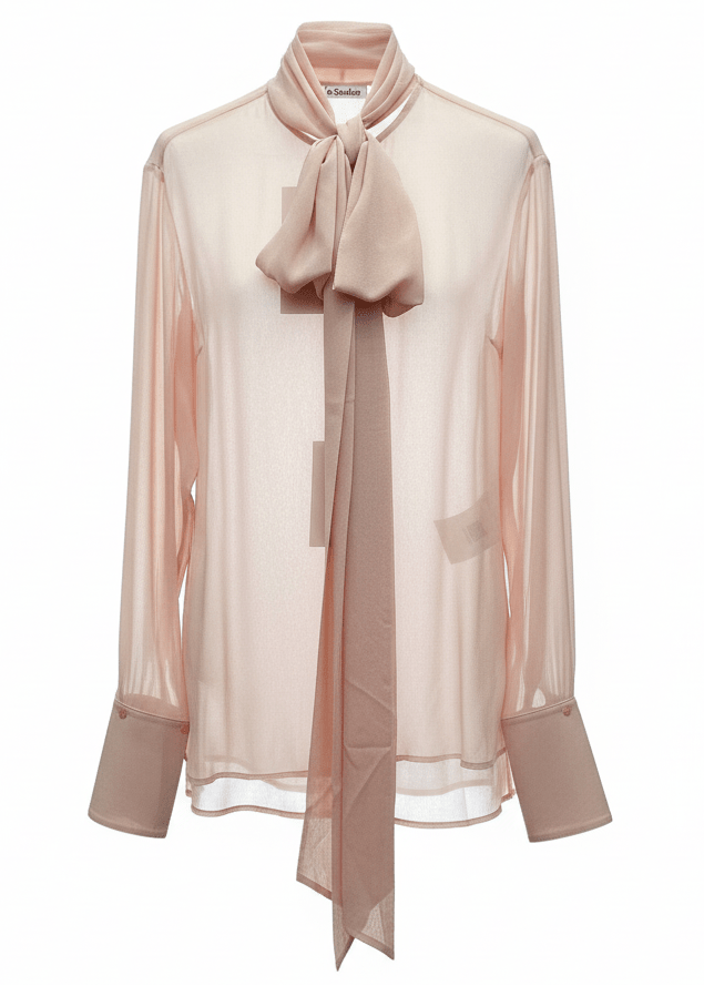 ACNE STUDIOS | Blouse With Scarf | Tops