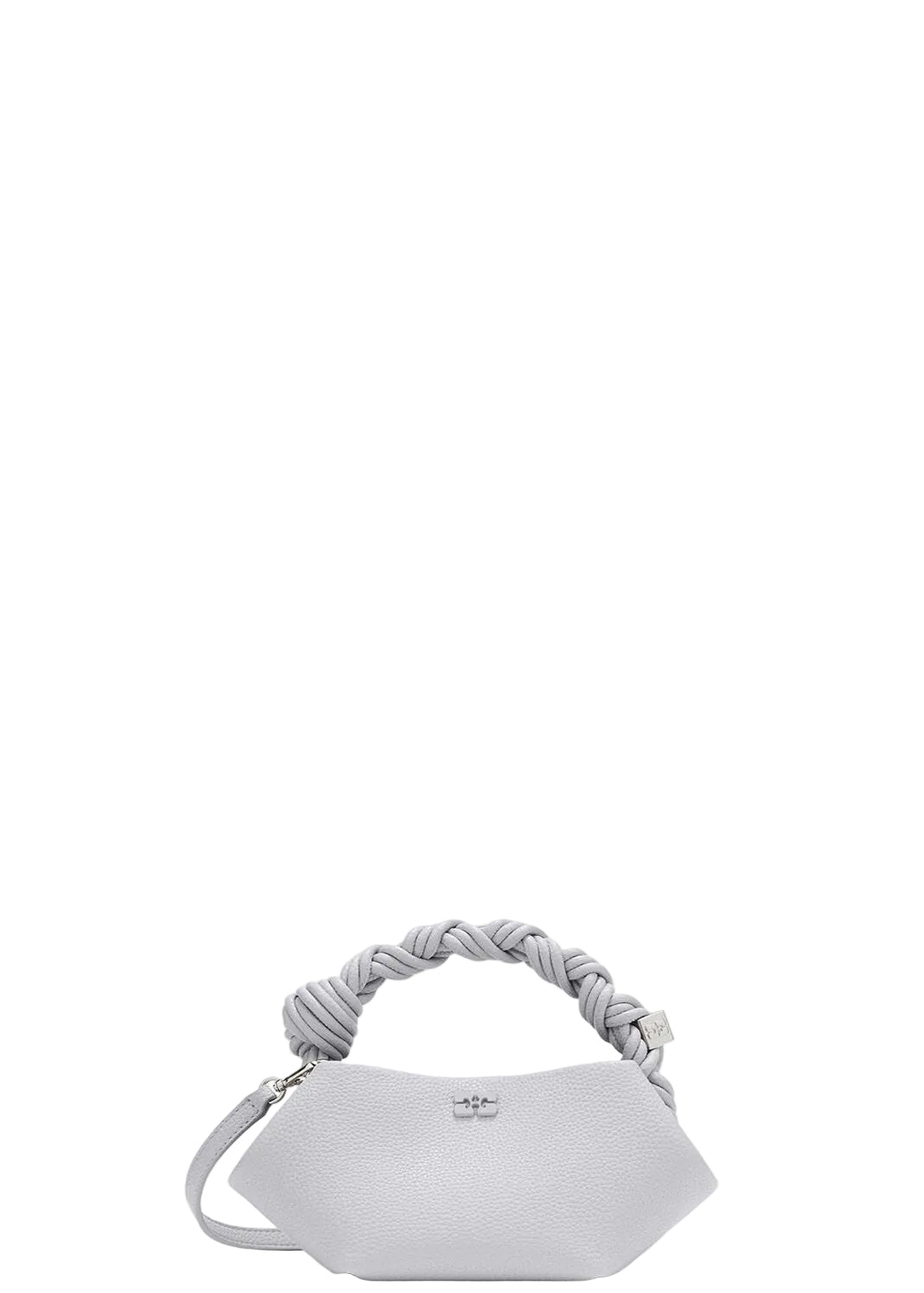 GANNI | Bou Mini Grain Quiet Gray | Handbags