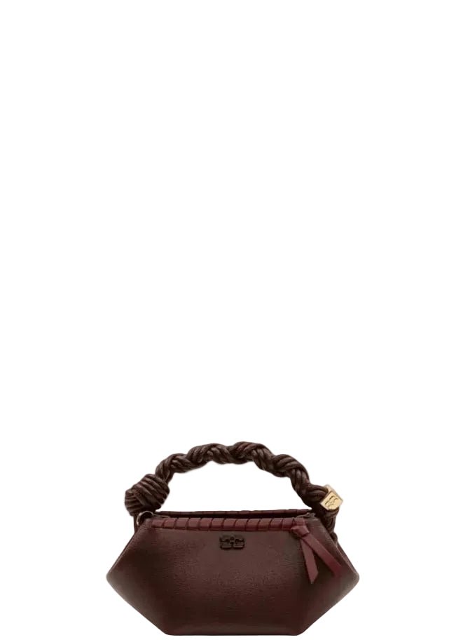 GANNI | Bou Mini Tress Bitter Chocolate | Handbags