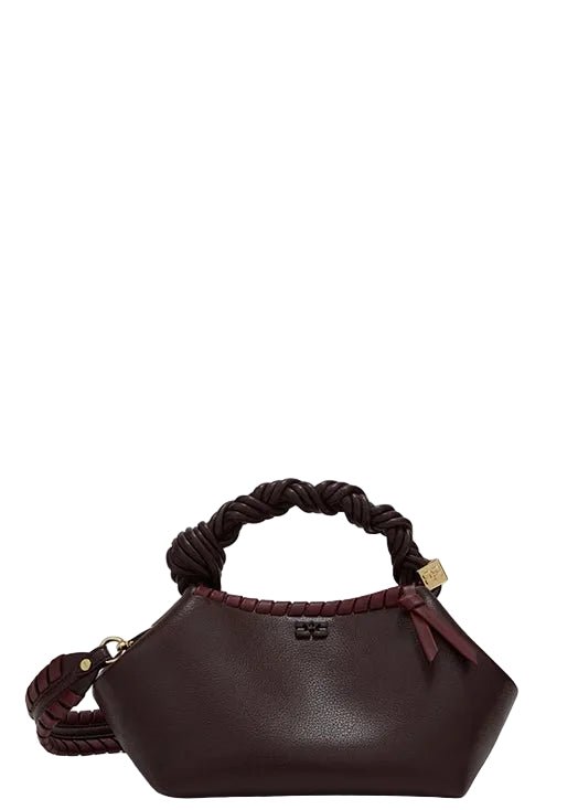 GANNI | Bou Small Tress Bitter Chocolate | Handbags