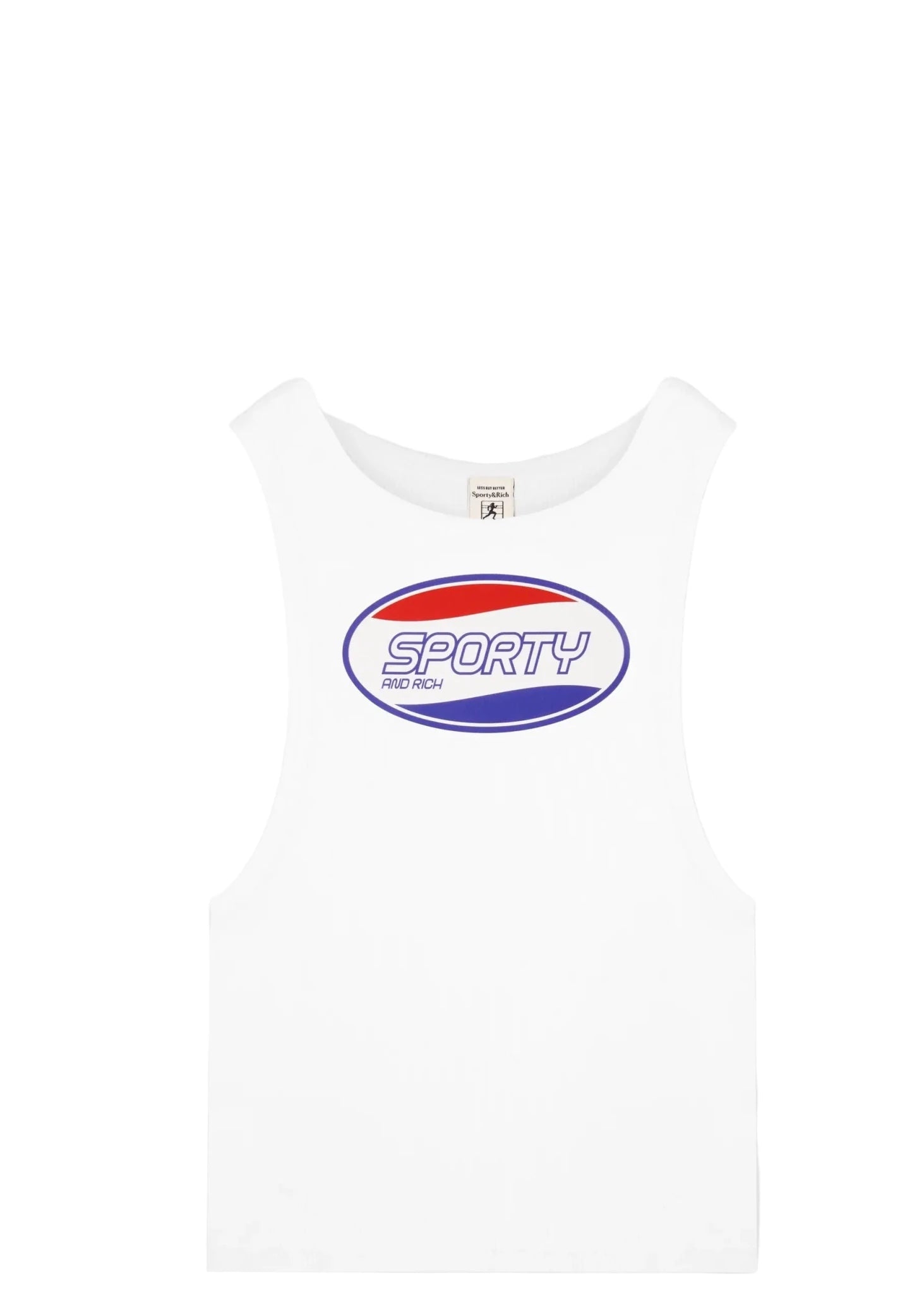 SPORTY & RICH | Britney Ribbed Baby Tank | Tops