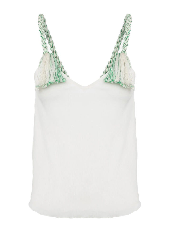 Tassel strap camisole