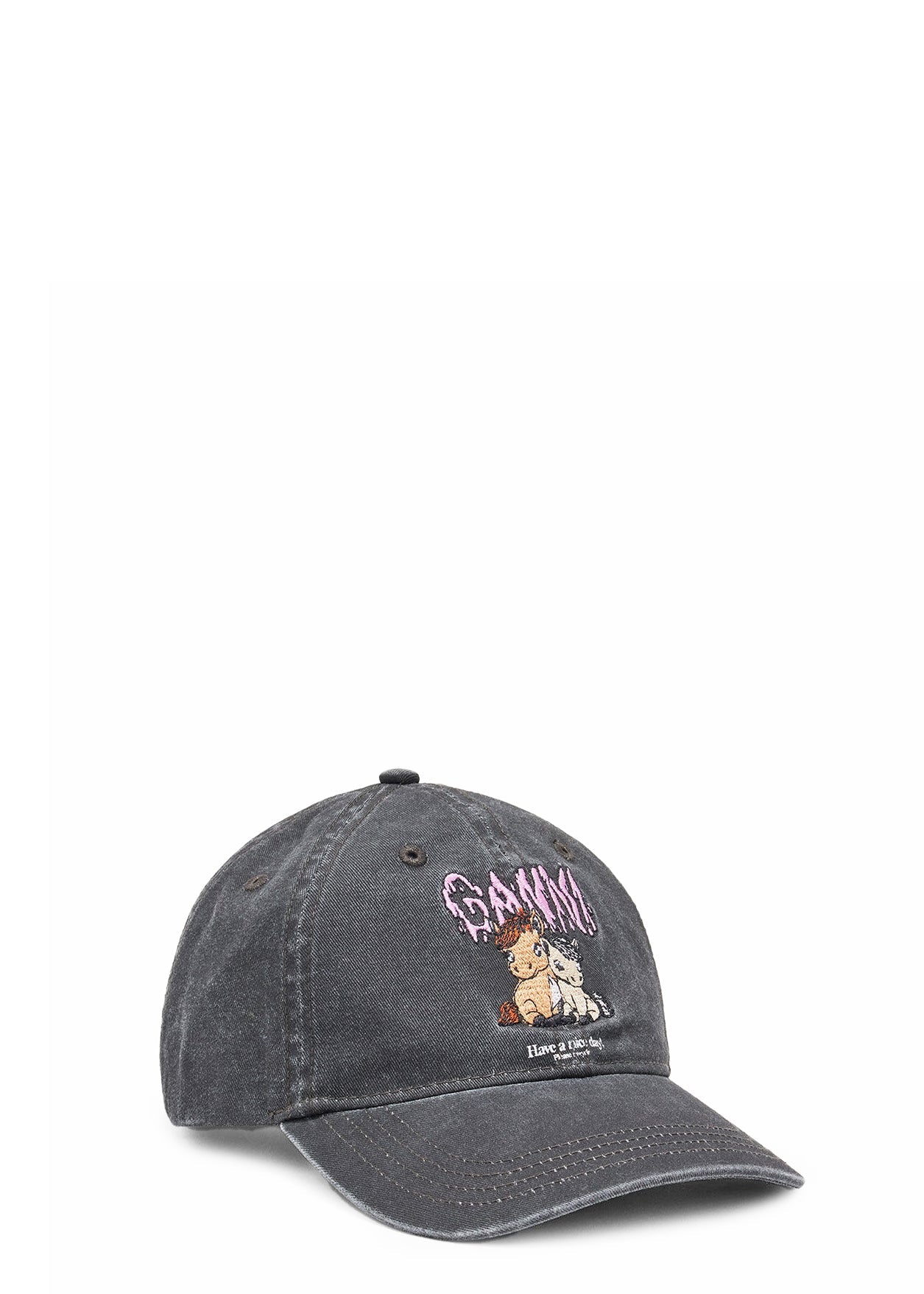 GANNI | Canvas Cap Lunar | Accessories