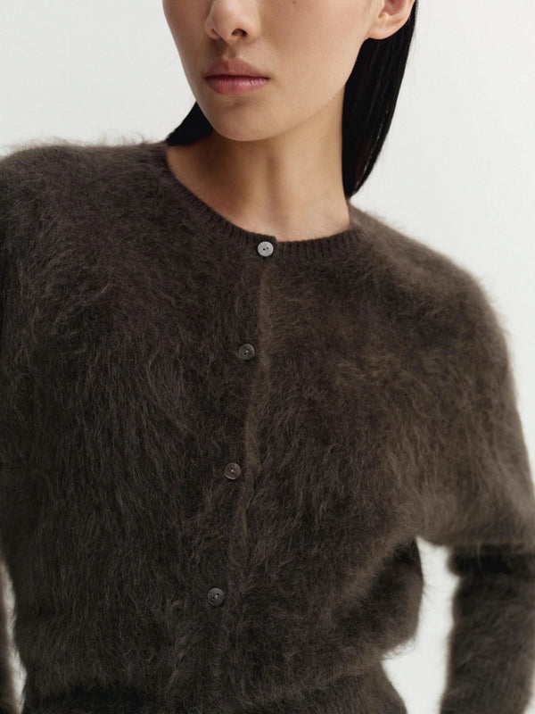 ALMADA | Coco Brushed Cardigan | Knitwear
