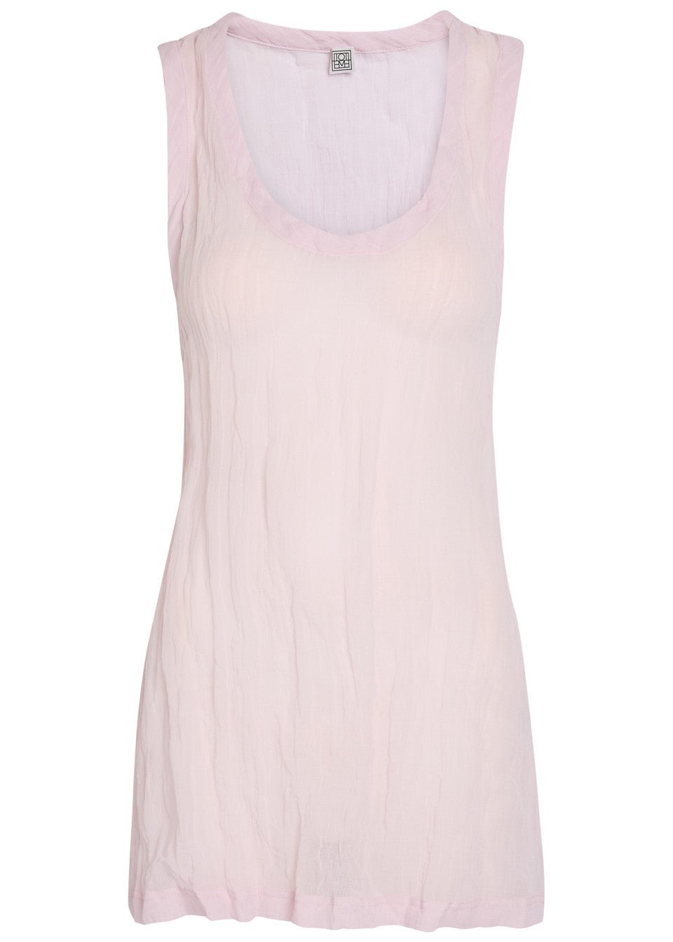 TOTEME | Crinkled Gauze Tank | Tops