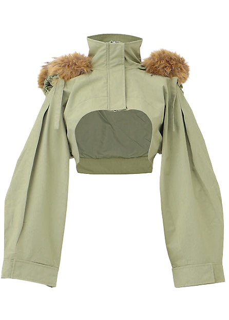 Ripstop  Cropped Jacket