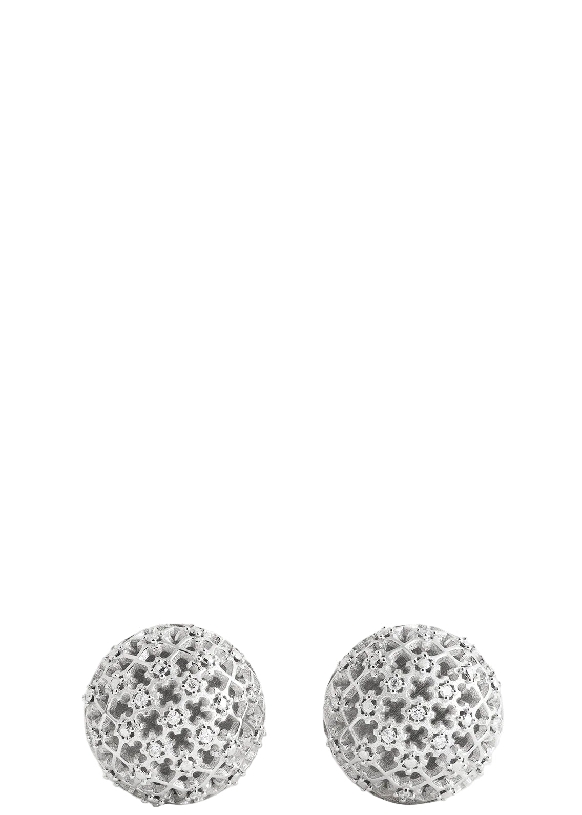 TOTEME | Diamond Lace Studs | Jewellery