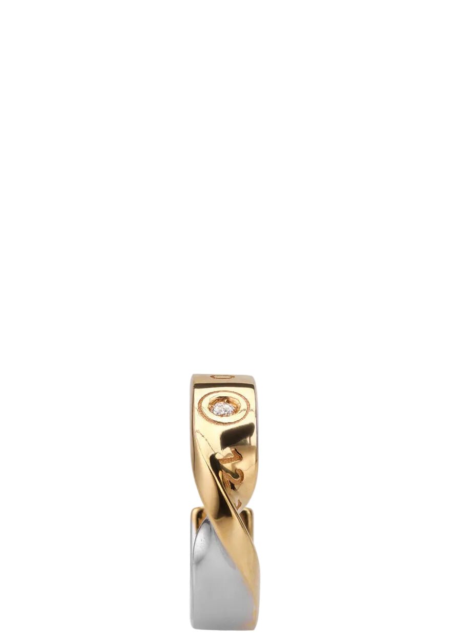 MAISON MARGIELA | Diamond Numbers Earcuff | Jewellery