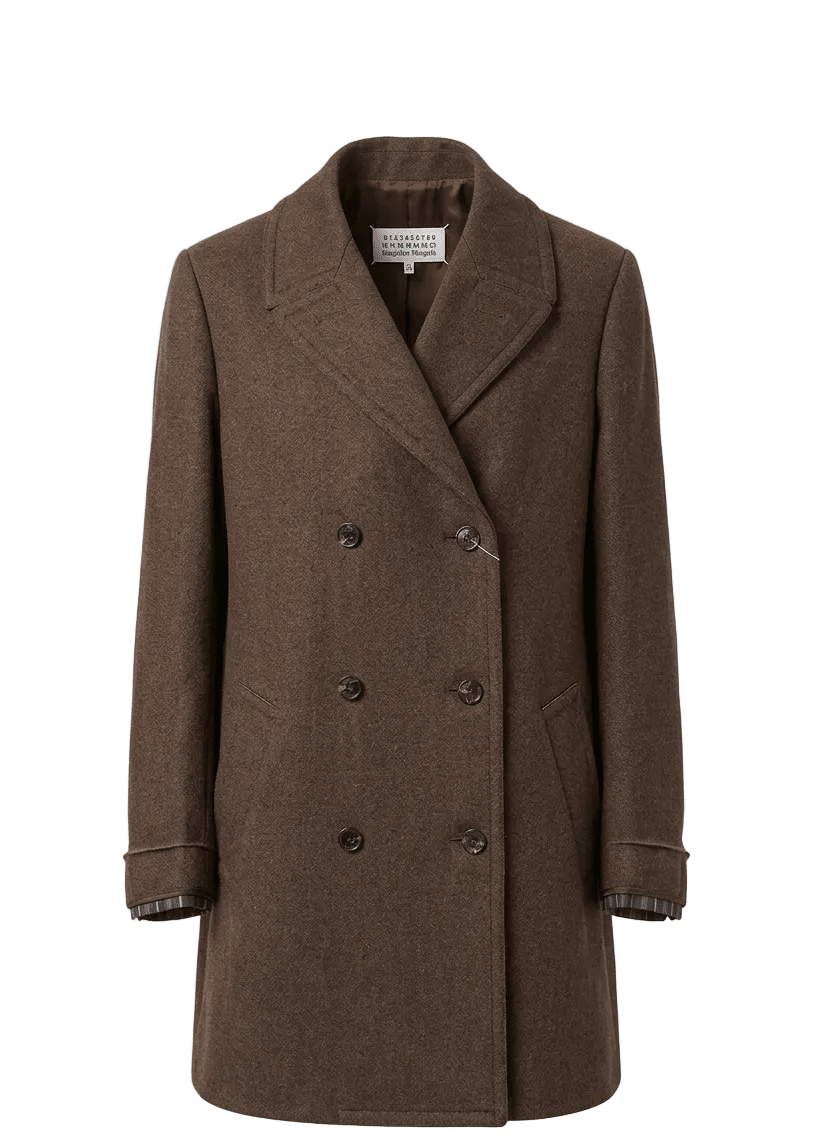 MAISON MARGIELA | Double-Breasted Wool Coat | Coats