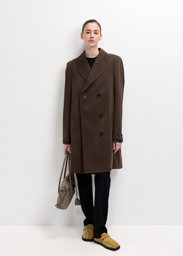 MAISON MARGIELA | Double-Breasted Wool Coat | Coats