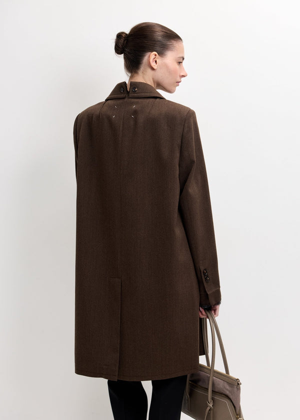 MAISON MARGIELA | Double-Breasted Wool Coat | Coats