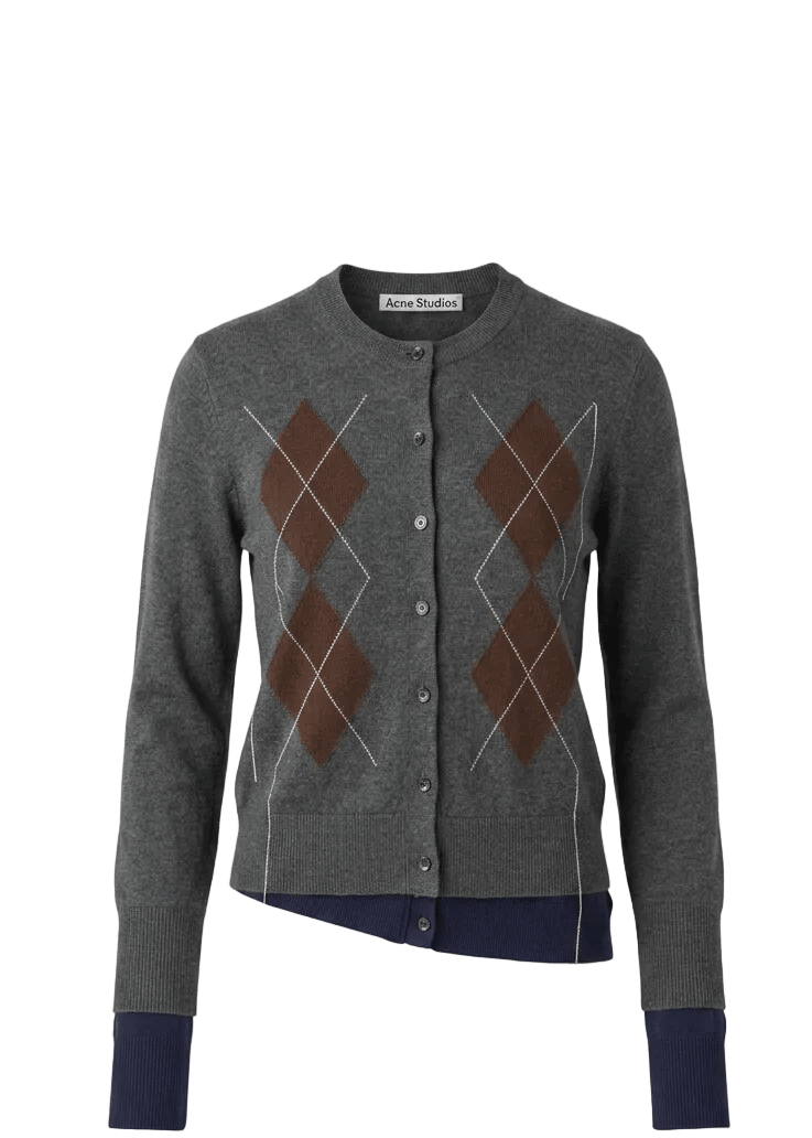 ACNE STUDIOS | Double-layered cardigan | Knitwear