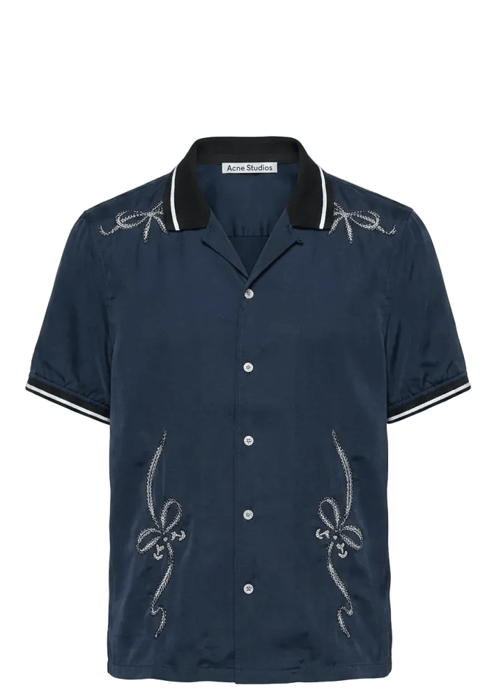 ACNE STUDIOS | Embroidered Button - Up | Tops