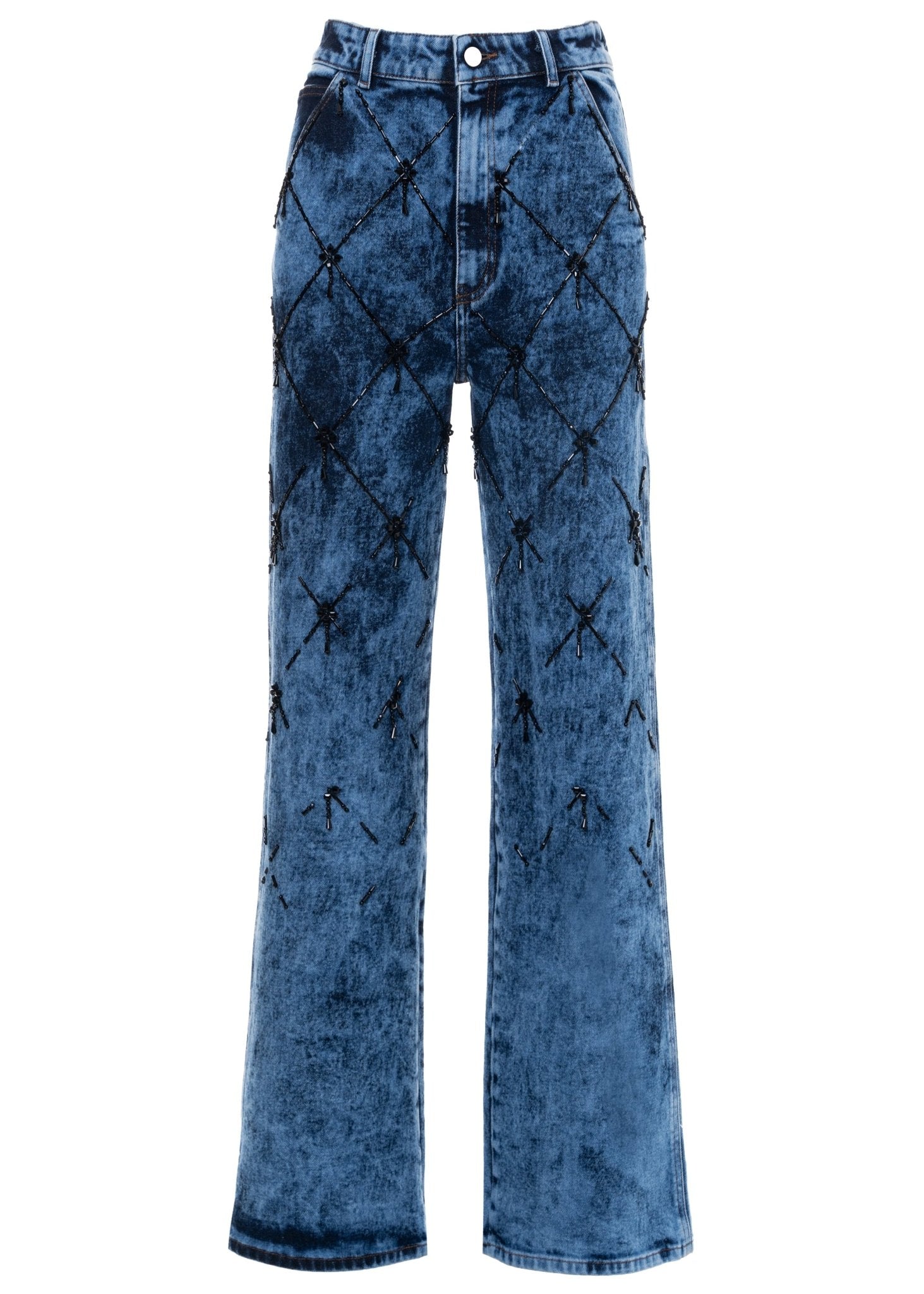 DES PHEMMES | Embroidered Jeans | Jeans