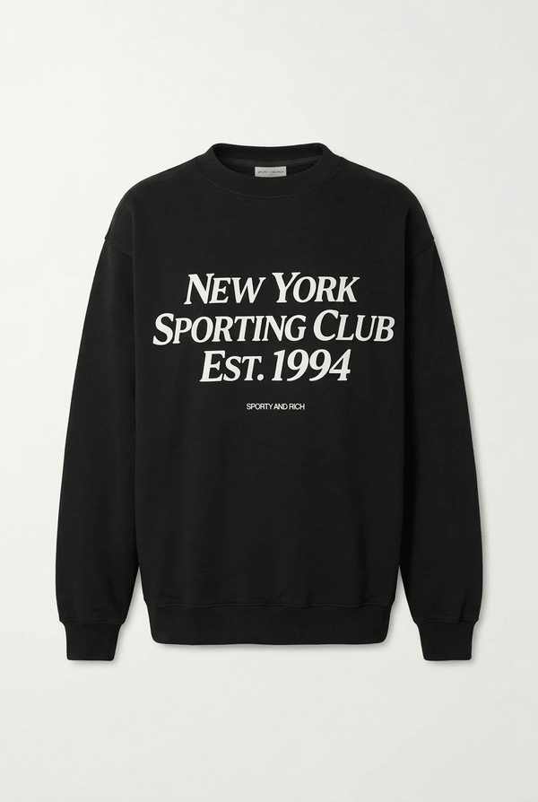 SPORTY & RICH | Emmett Sporting Club Crewneck | Sweatshirts