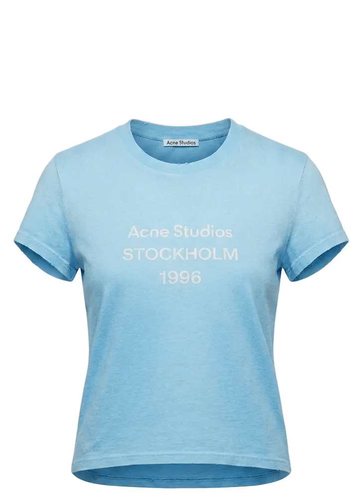 ACNE STUDIOS | Fitted Logo T-Shirt | T-Shirts