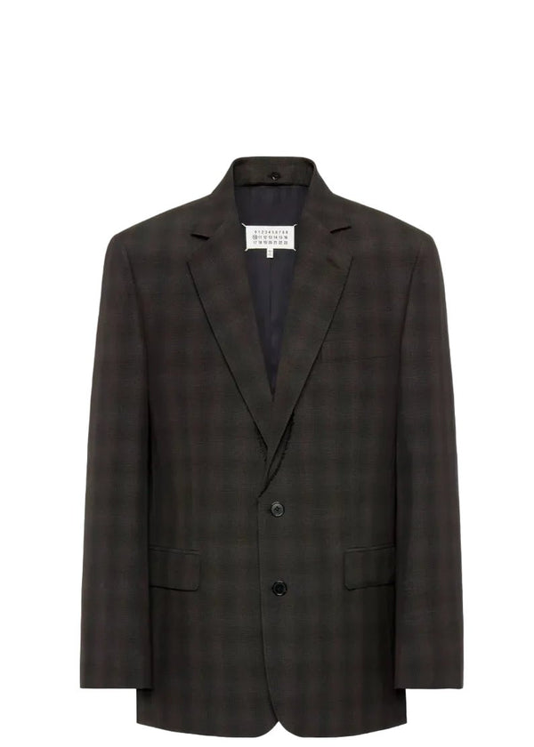 MAISON MARGIELA | Folded Collar Wool Blazer | Jackets & Blazers