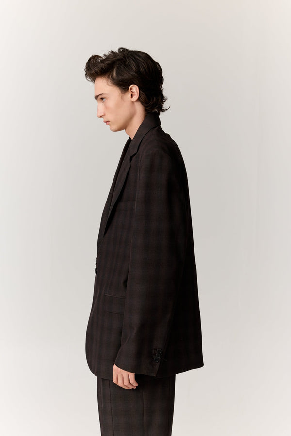 MAISON MARGIELA | Folded Collar Wool Blazer | Jackets & Blazers