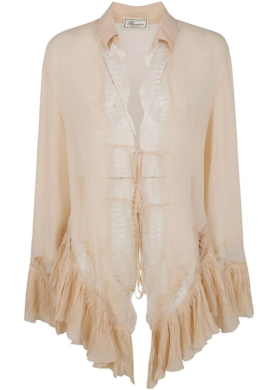 BLUMARINE | Georgette Top | Tops