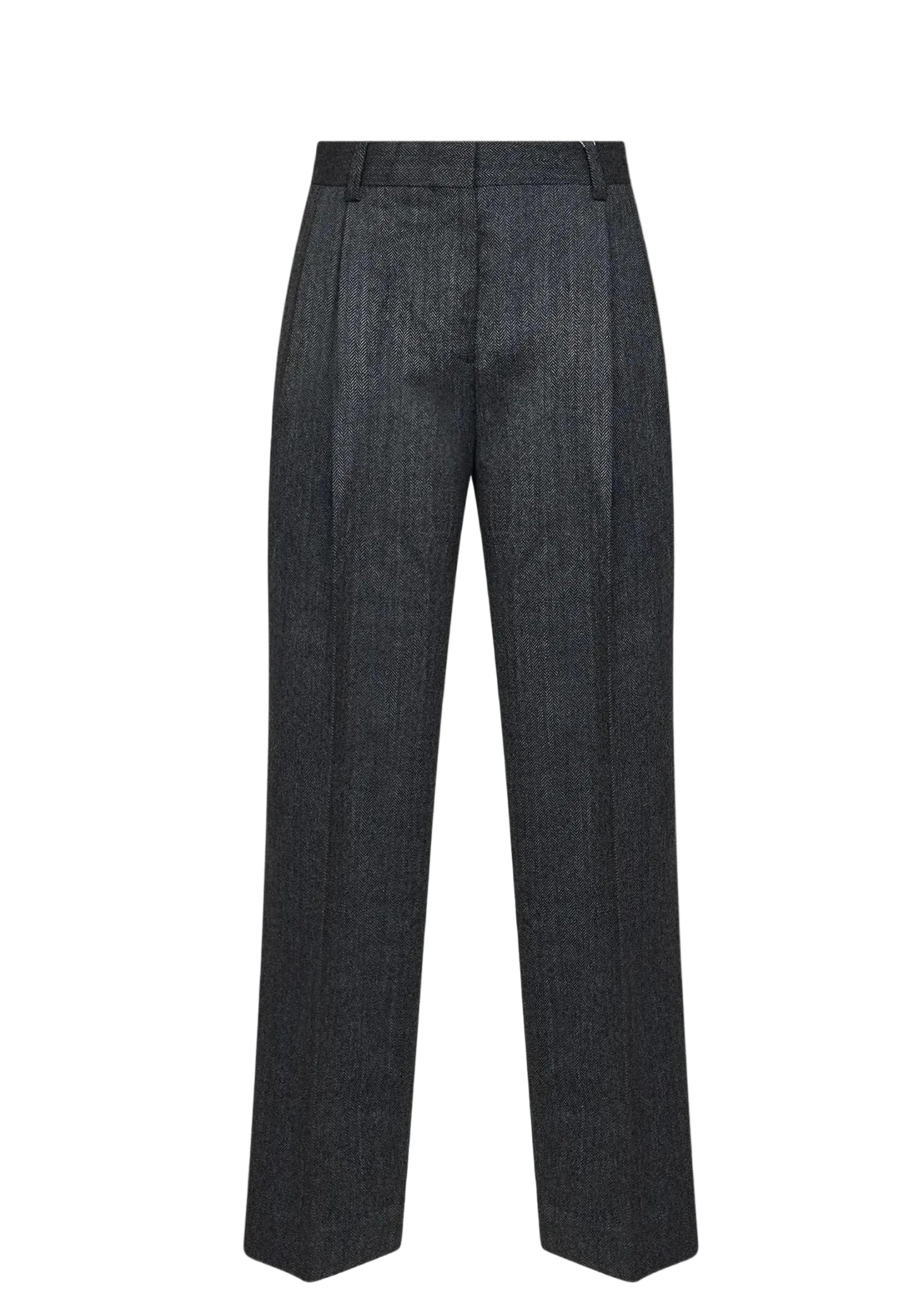 TOTEME | Herringbone Double-Pleat Trousers | Pants