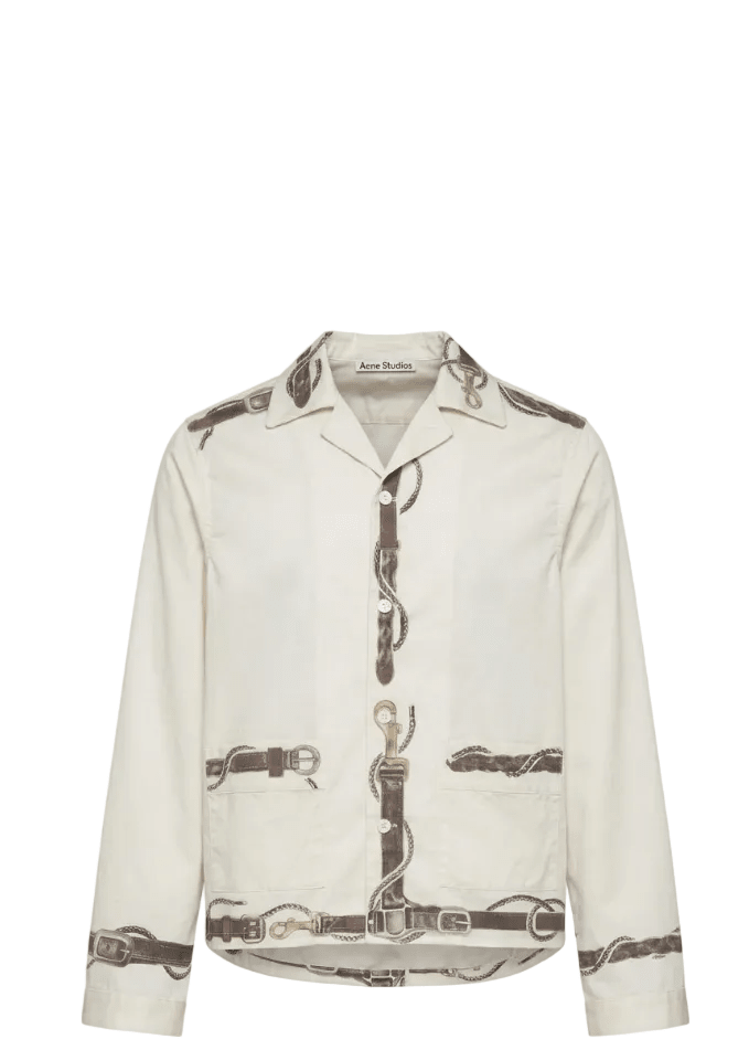 ACNE STUDIOS | Horse Print Overshirt | Tops