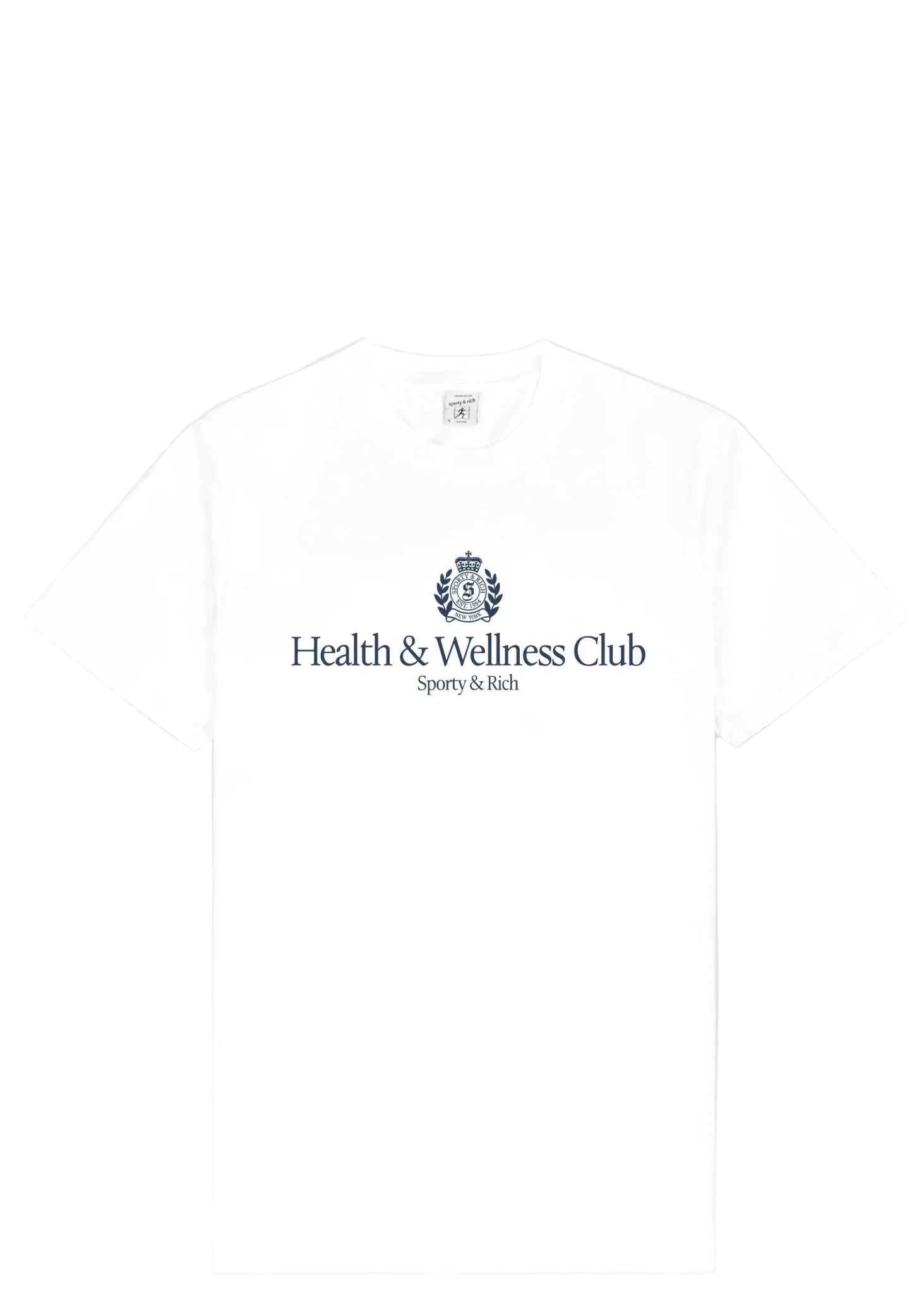 SPORTY & RICH | H&W Crest Tshirt | T-Shirts
