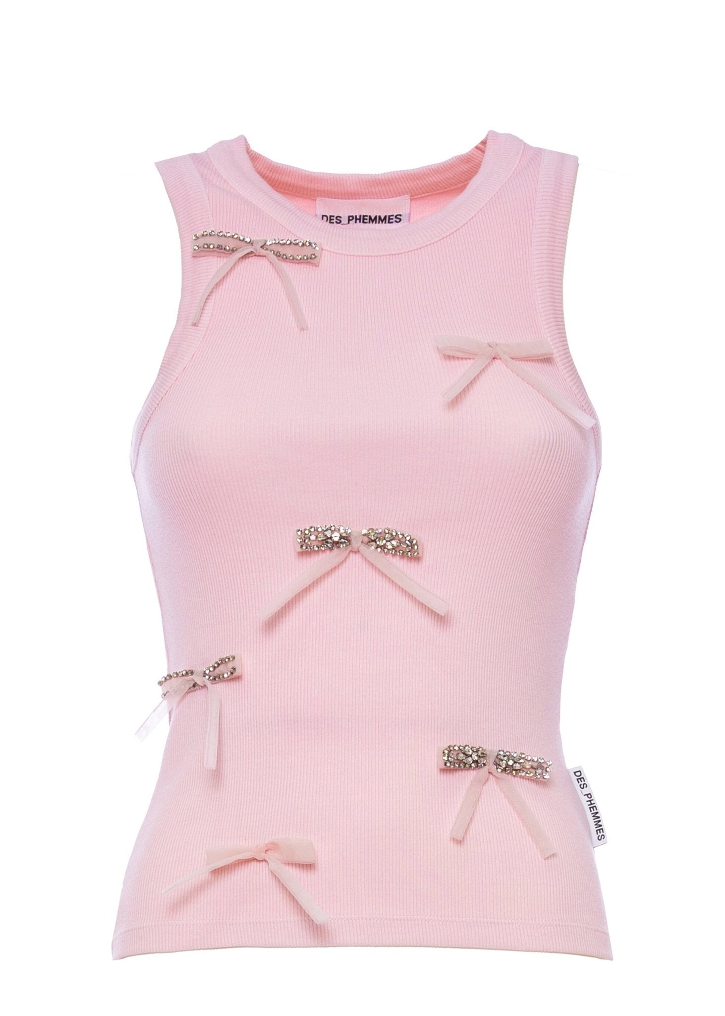 DES PHEMMES | Jeresey Bows Tank | Tops
