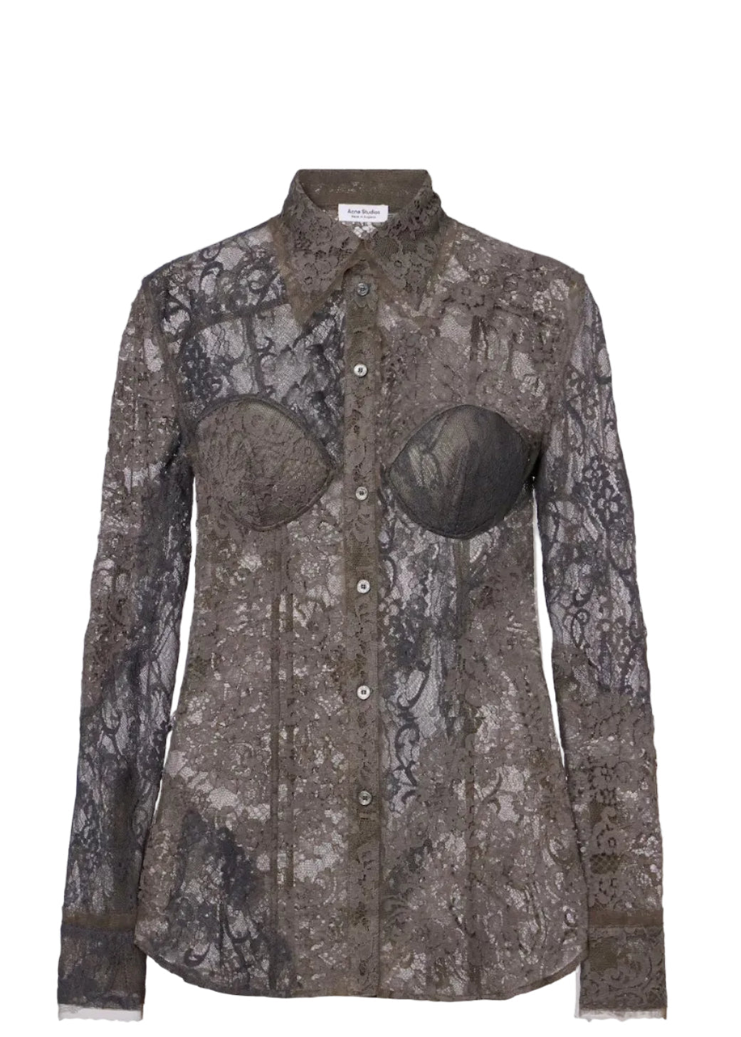 ACNE STUDIOS | Lace Corset Blouse | Tops